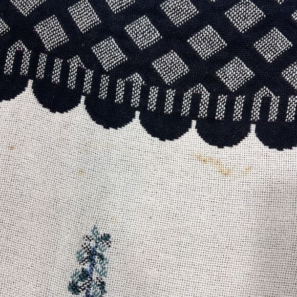 Vtg Claire Murray Goodwin Weavers Tapestry Blanket Throw Garden Cottage Core - Picture 9 of 10